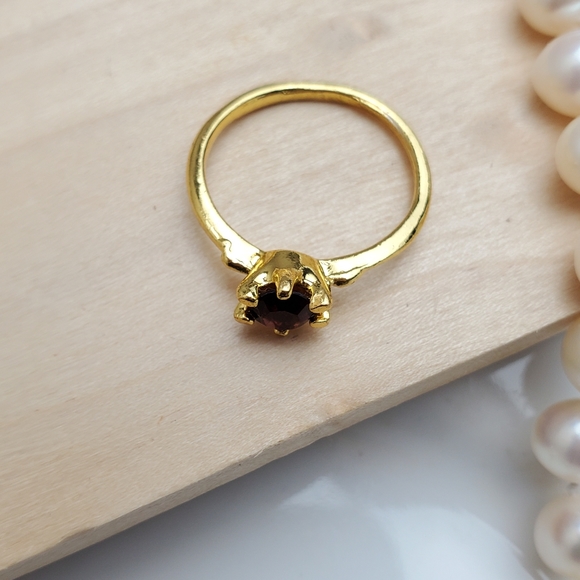 💫5/$25 Deep Purple Gold Ring - Picture 4 of 4